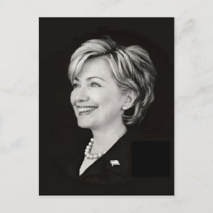 Hillary Clinton Briefkaart