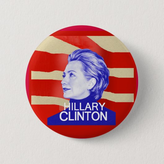 Hillary Clinton Button (Voorkant)