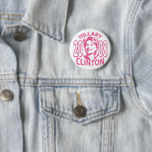 Hillary Clinton Button 2008 (In situ)