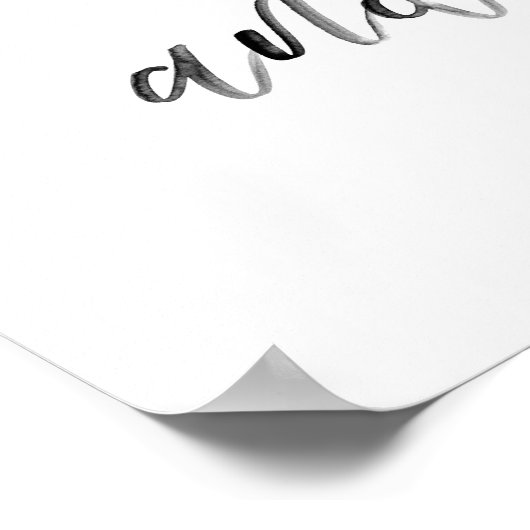 Hillary Clinton Cite une affiche de Nursery en aqu (Coin)