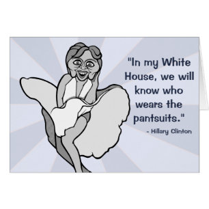 Hillary Clinton comme Marilyn Monroe