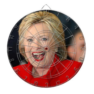 Hillary Clinton Dartbord