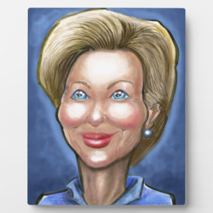 Hillary Clinton Fotoplaat
