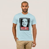HILLARY CLINTON INK ART.png T-shirt (Voorkant volledig)