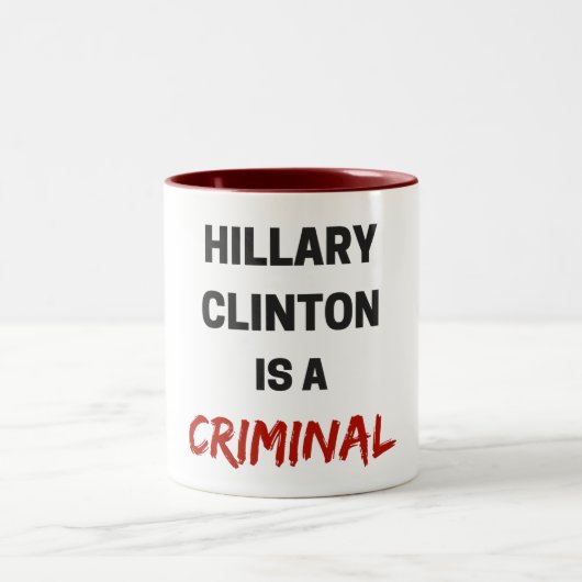 hillary clinton is a criminal mug (Centre)
