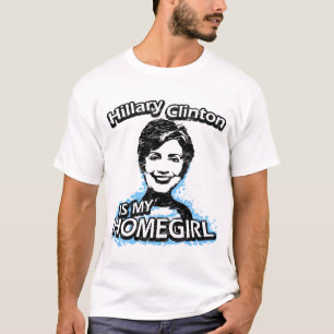 Hillary Clinton is mijn thuisbasis T-shirt