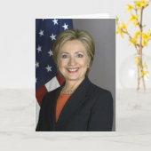 Hillary Clinton Kaart (Gele Bloem)