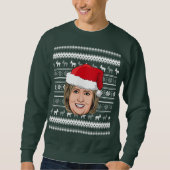 HILLARY CLINTON Kerstmis Trui (Voorkant)