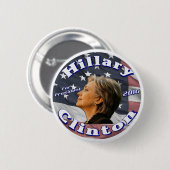 hillary clinton-knop 2016 president ronde button 5,7 cm (Voorkant /achterkant)