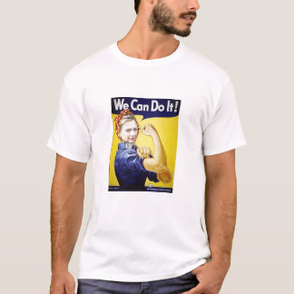 hillary clinton kunnen we het doen t-shirt