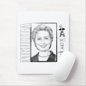Hillary Clinton MKULTRA Mousepad Muismat (Met muis)