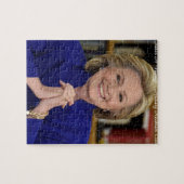 Hillary Clinton neemt een dorp cadeau Legpuzzel (Horizontaal)