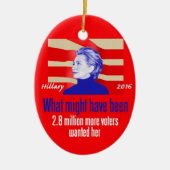 Hillary CLINTON Ornament (Voorkant)