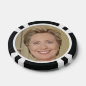 Hillary Clinton Pokerchips (Enkel)