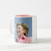 Hillary Clinton - Por Ella Voto Yo ! Tasse (Devant gauche)