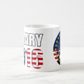 Hillary Clinton pour le président 2016 tasse (Centre)