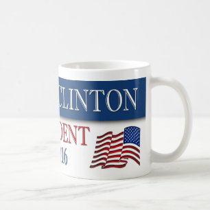Hillary Clinton President 2016 Verenigde Staten Koffiemok