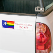Hillary Clinton Pride 2016 Bumpersticker (Op Truck)