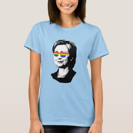 Hillary Clinton Pride 2016 - LGBT - T-shirt (Voorkant)