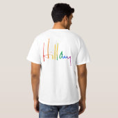 HILLARY CLINTON PRIDE -.png T-shirt (Achterkant volledig)