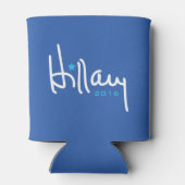 Hillary Clinton Signature Blikjeskoeler (Achterkant)