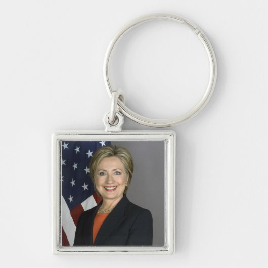 Hillary Clinton Sleutelhanger (Voorkant)