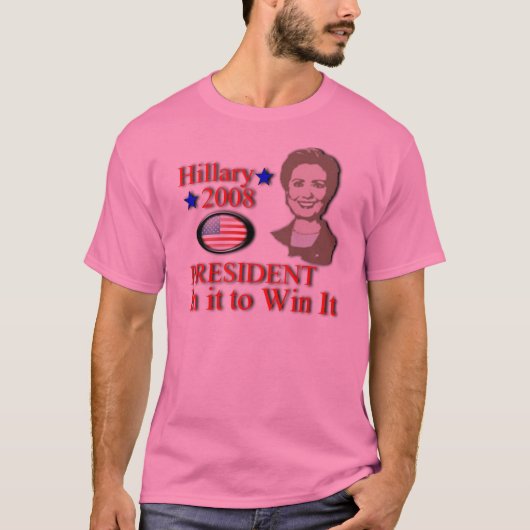 Hillary Clinton T-shirt (Voorkant)