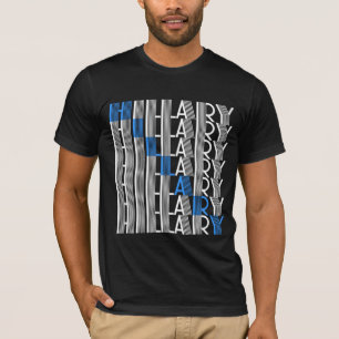 hillary clinton textual t-shirt