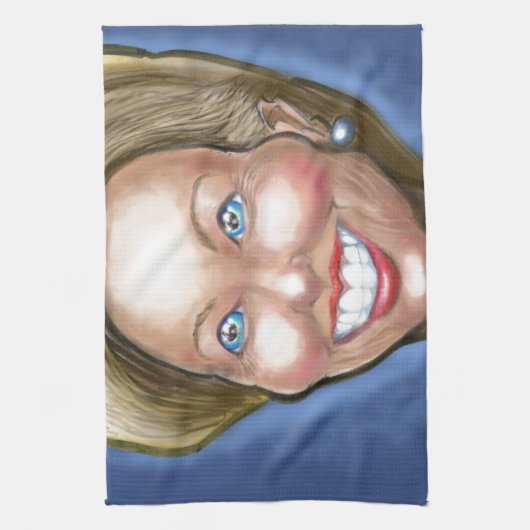 Hillary Clinton Theedoek (Verticaal)