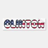 Hillary Clinton USA President Elections 2016 Bumpersticker (Voorkant)