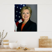 Hillary Clinton Value-Poster papier Poster (Keuken)
