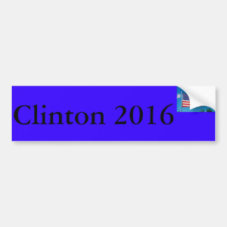 Hillary Clinton voor president 2016-bumpersticker Bumpersticker