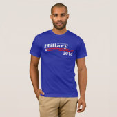 Hillary Clinton voor President 2016 Campaign Shirt (Voorkant volledig)