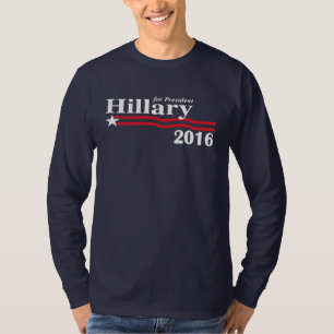 Hillary Clinton voor President 2016 Campaign Shirt