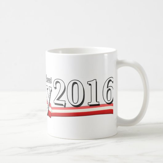 Hillary Clinton voor President 2016 Koffiemok (Rechts)