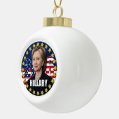 Hillary Clinton voor president 2016 Ornament (Rechts)