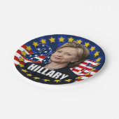 Hillary Clinton voor president 2016 Papieren Borde Papieren Bordje (Gekanteld)