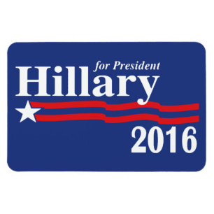 Hillary Clinton voor President 2016 Premium Magnet Magneet