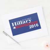 Hillary Clinton voor President 2016 Stickers (Envelop)
