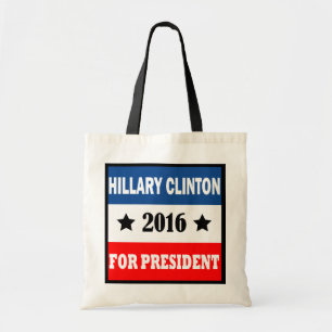Hillary Clinton voor President 2016 Tote Bag