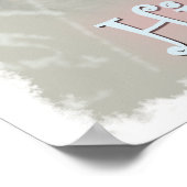 Hillary Clinton voor President Poster (Hoek)