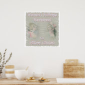 Hillary Clinton voor President Poster (Keuken)