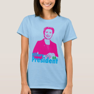 Hillary Clinton voor President T-shirt