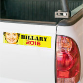 Hillary Clinton voor US President 2016 Bumpersticker (Op Truck)