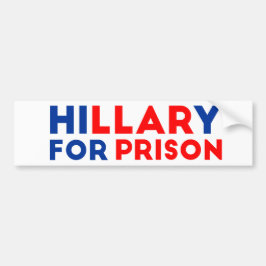 Hillary for Prison Bumpersticker
