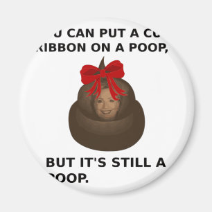 Hillary Poop Magneet