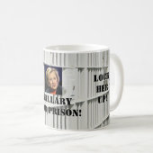 Hillary pour la tasse de prison (Devant droit)