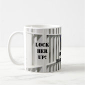 Hillary pour la tasse de prison (Gauche)