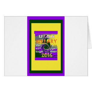 Hillary Pour le président américain Nous sommes pl