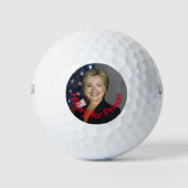 Hillary pour les balles de golf de Prison (Devant)